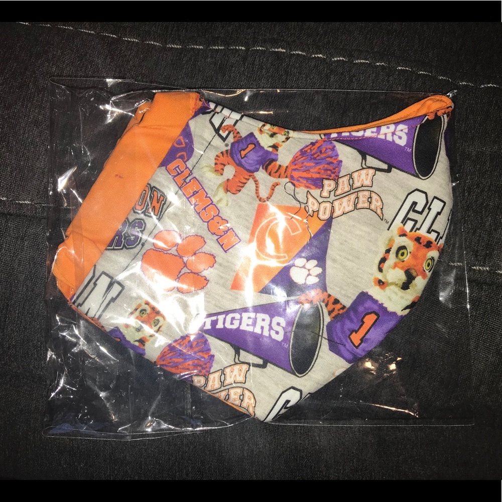 Clemson Inspired Face Mask